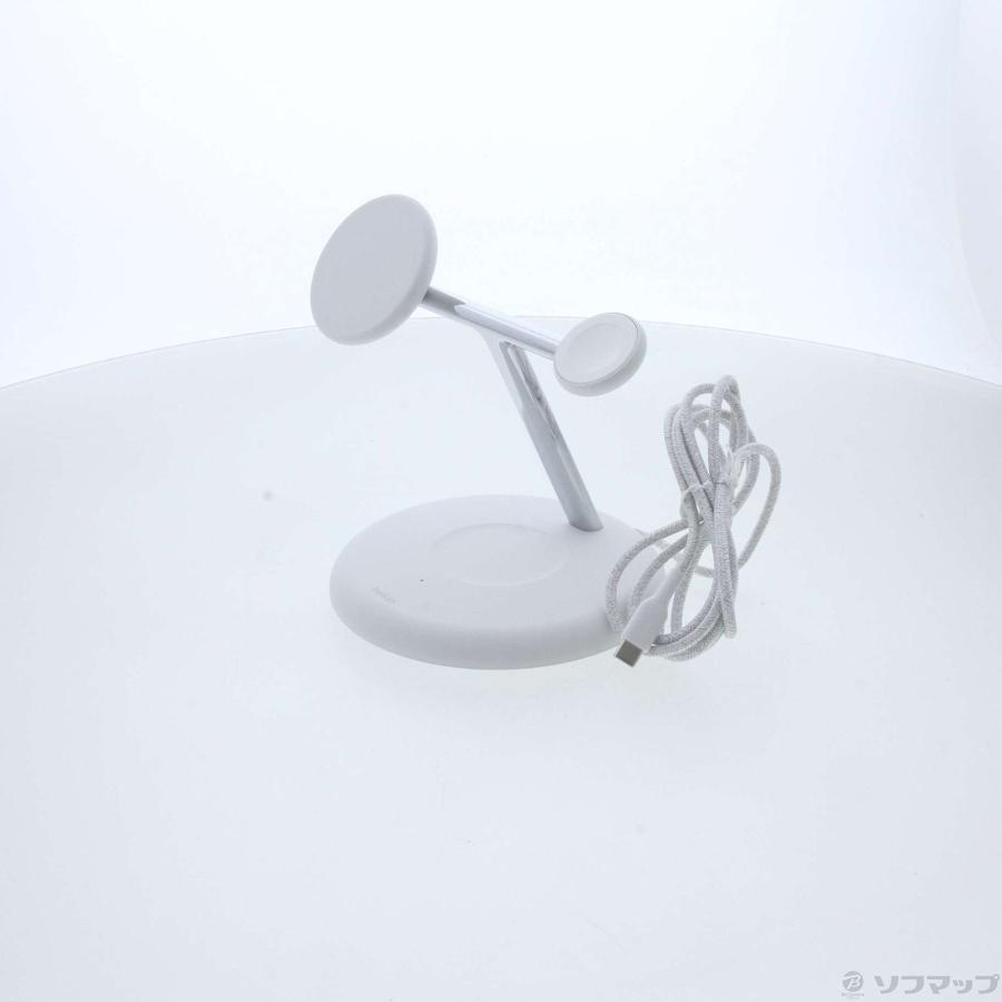 〔中古〕BELKIN  BoostCharge Pro Qi2 3-in-1 ワイヤレス充電スタンド ホワイト | Belkin | 01