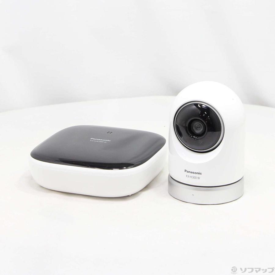 〔中古〕Panasonic(パナソニック)  〔展示品〕 屋内スイングカメラキット ホワイト KX-HC600K-W | Panasonic | 01