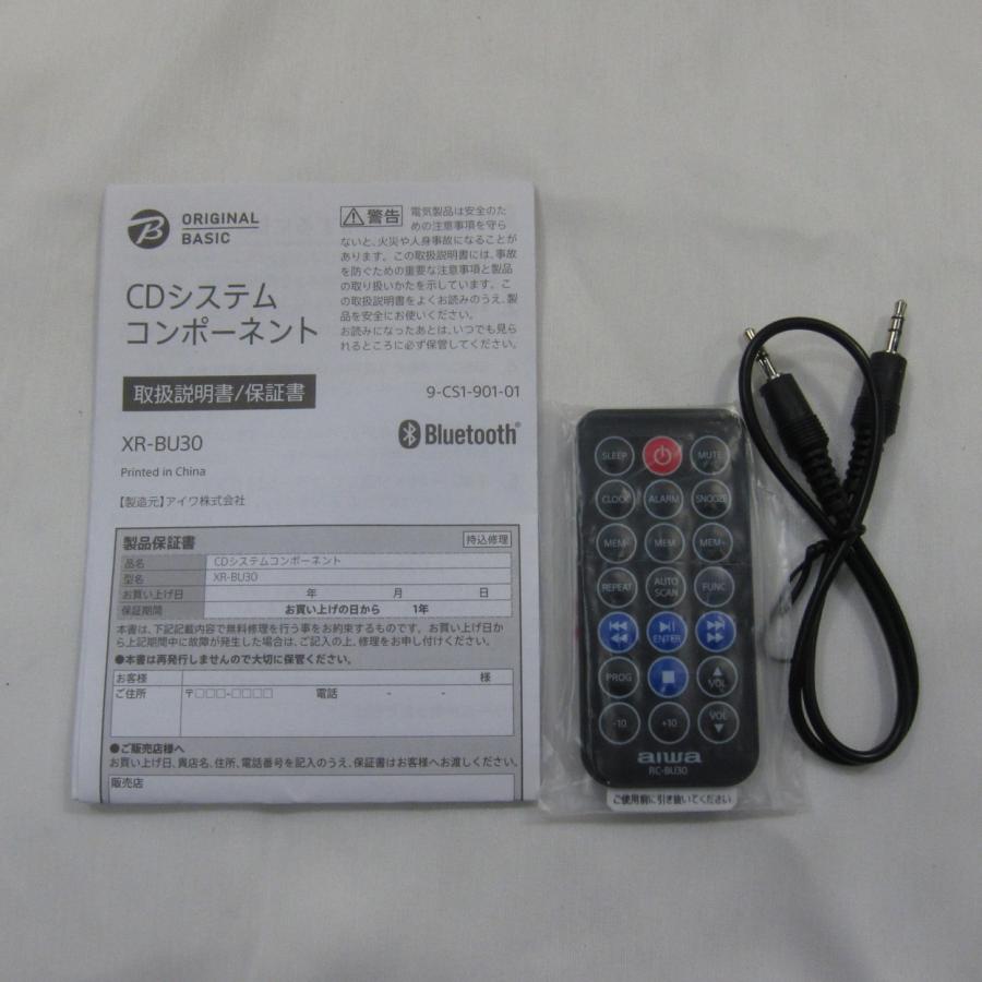 〔中古〕aiwa(アイワ)  〔展示品〕 ミニコンポ XR-BU30B ブラック |  | 02