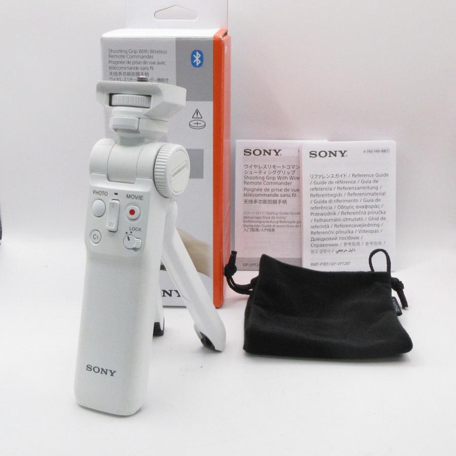 〔中古〕SONY(ソニー)  〔展示品〕 ワイヤレスリモートコマンダー機能付シューティンググリップ GP-VPT2BT ホワイト | SONY | 01