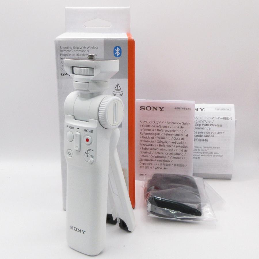 〔中古〕SONY(ソニー)  〔展示品〕 ワイヤレスリモートコマンダー機能付シューティンググリップ GP-VPT2BT ホワイト | SONY | 01