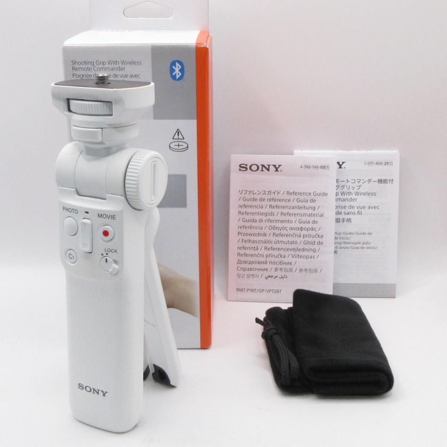 〔中古〕SONY(ソニー)  〔展示品〕 ワイヤレスリモートコマンダー機能付シューティンググリップ GP-VPT2BT ホワイト | SONY | 01