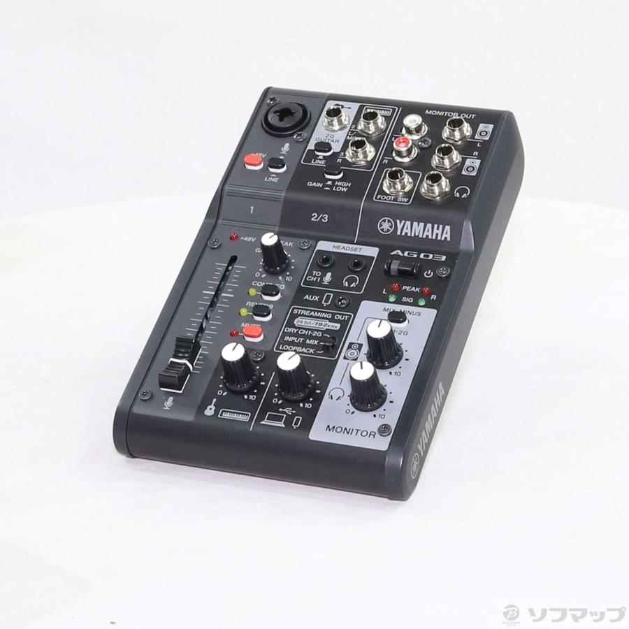 〔中古〕YAMAHA(ヤマハ)  AG03MK2 ブラック | YAMAHA | 01