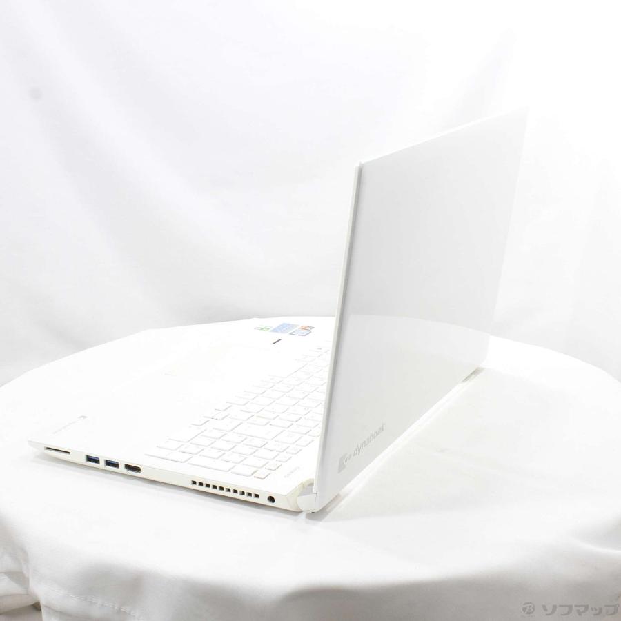 〔中古〕TOSHIBA(東芝)  格安安心パソコン dynabook T75／CW PT75CWP-BJA2 リュクスホワイト 〔Windows 10〕 | TOSHIBA | 02