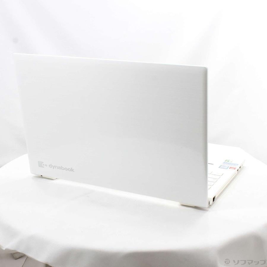 〔中古〕TOSHIBA(東芝)  格安安心パソコン dynabook T75／CW PT75CWP-BJA2 リュクスホワイト 〔Windows 10〕 | TOSHIBA | 03