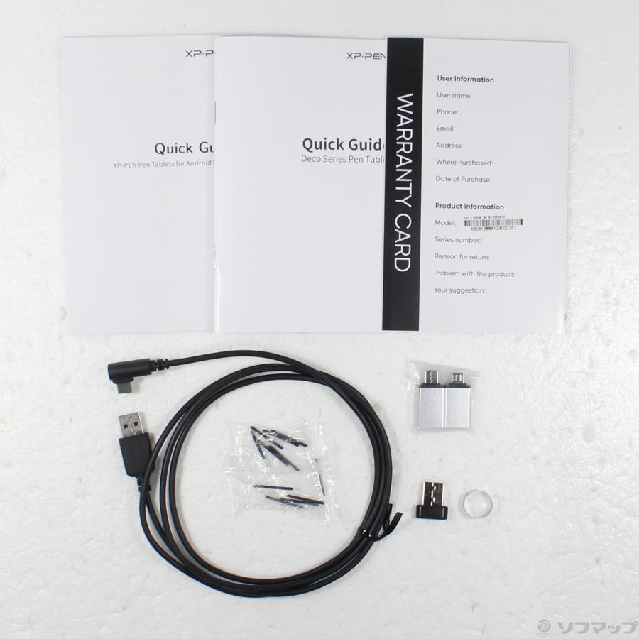 〔中古〕XPPEN  Deco MW ブラック IT850B |  | 05