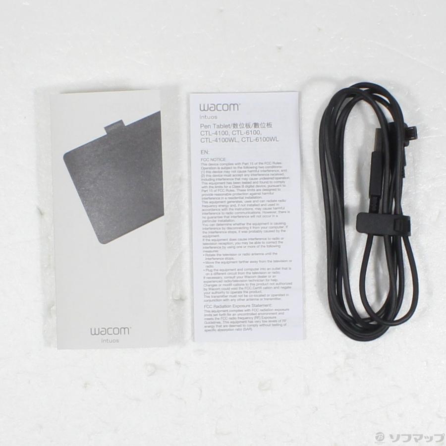 〔中古〕WACOM(ワコム)  Intuos small ベーシック CTL-4100／K0 ブラック | wacom | 05