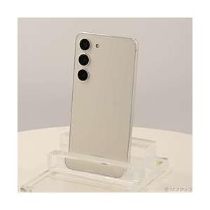 中古〕au Galaxy S23 256GB クリーム SCG19 au SIMフリー