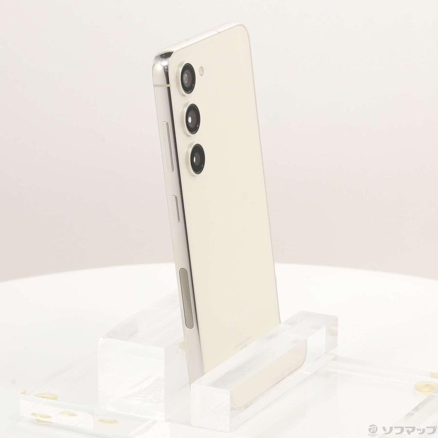 Galaxy - 格安 Galaxy S23 SCG19 クリーム 本体 中古 SAMSUNG 〔中古〕SAMSUNG(サムスン) Galaxy S23 256GB クリーム