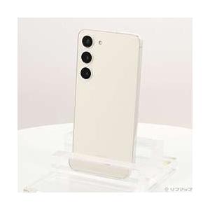 Galaxy S23 256GB クリーム　国内版 SIMフリー SAMSUNG (再生新品) Samsung Galaxy S23 [5G] スマートフォン