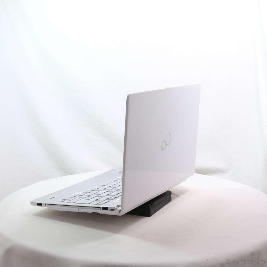 〔中古〕FUJITSU(富士通）  格安安心パソコン LIFEBOOK SH75／B1 FMVS75B1W アーバンホワイト 〔Windows 10〕 | 富士通 | 02