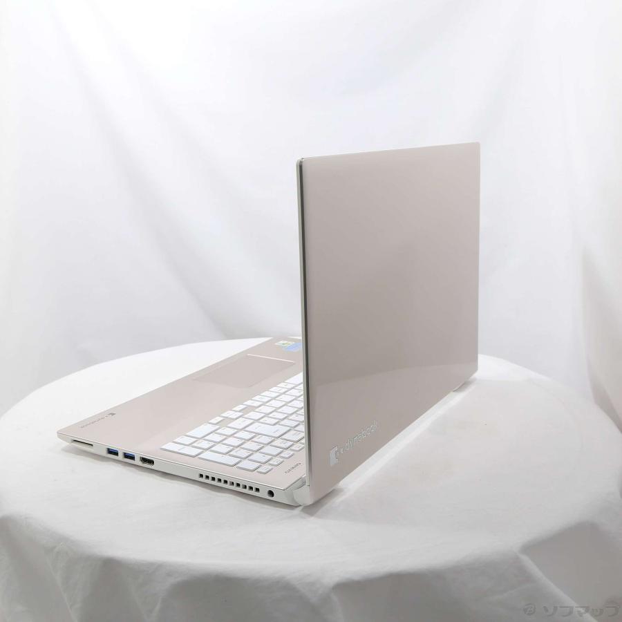 〔中古〕TOSHIBA(東芝)  格安安心パソコン dynabook T65／EG PT65EGP-SJA サテンゴールド 〔Windows 10〕 | TOSHIBA | 02