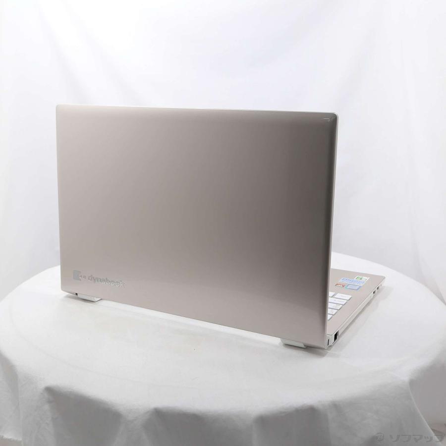 〔中古〕TOSHIBA(東芝)  格安安心パソコン dynabook T65／EG PT65EGP-SJA サテンゴールド 〔Windows 10〕 | TOSHIBA | 03