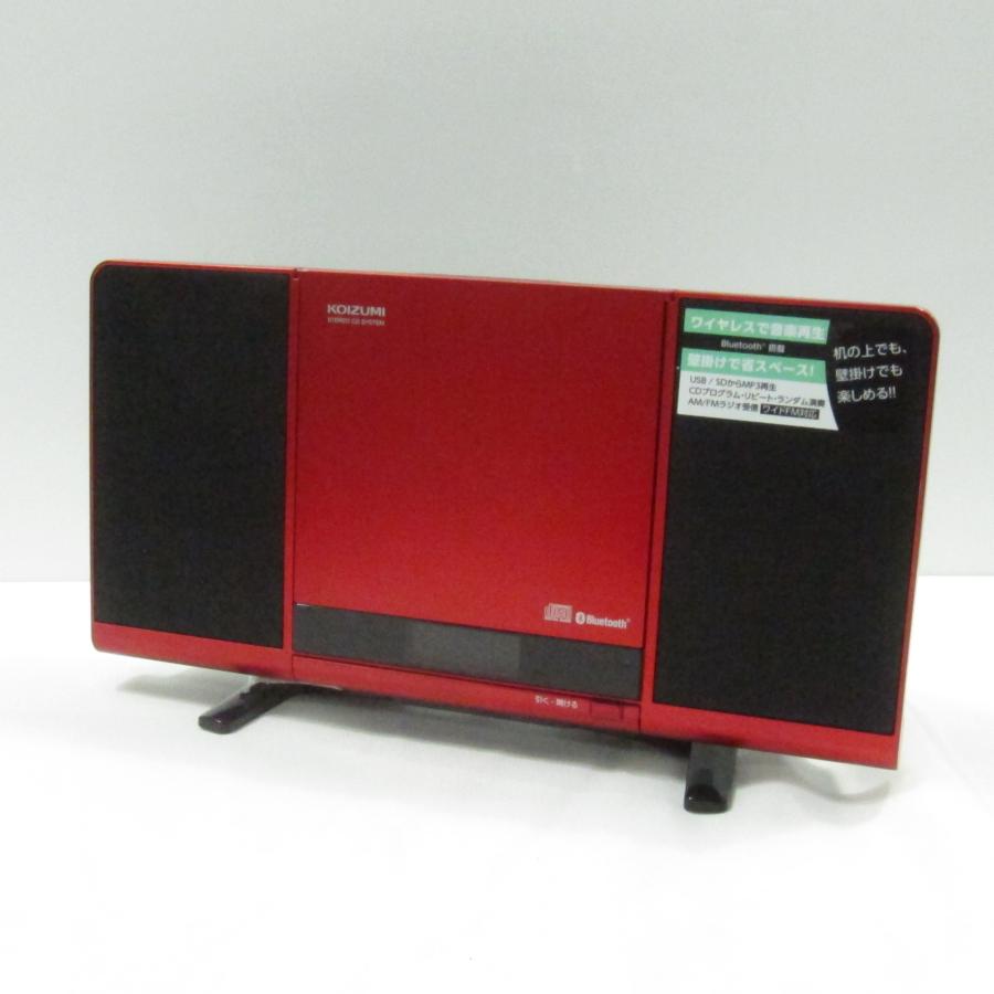 〔中古〕コイズミ  〔展示品〕 ステレオCDシステム SDB-4345／R レッド | KOIZUMI | 01