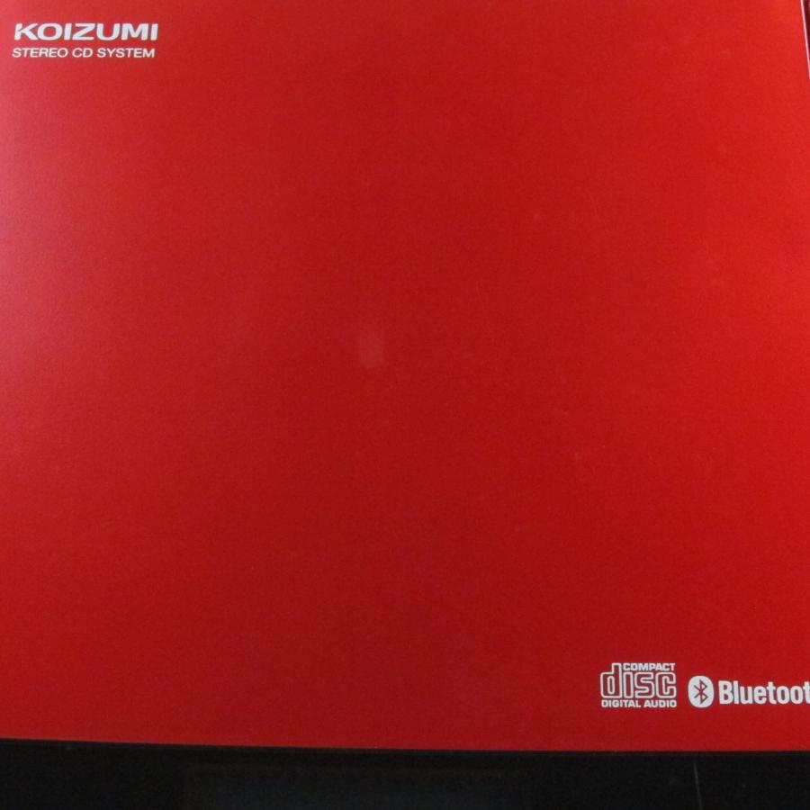 〔中古〕コイズミ  〔展示品〕 ステレオCDシステム SDB-4345／R レッド | KOIZUMI | 03