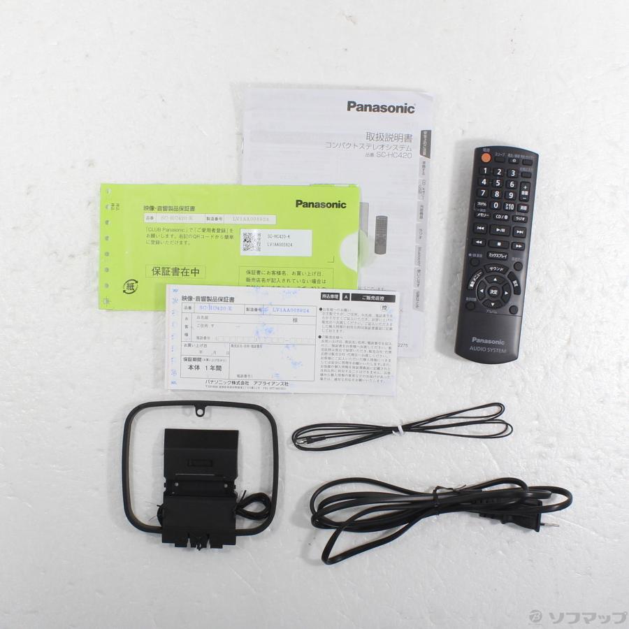 〔中古〕Panasonic(パナソニック)  〔展示品〕 SC-HC420-K ブラック | Panasonic | 05