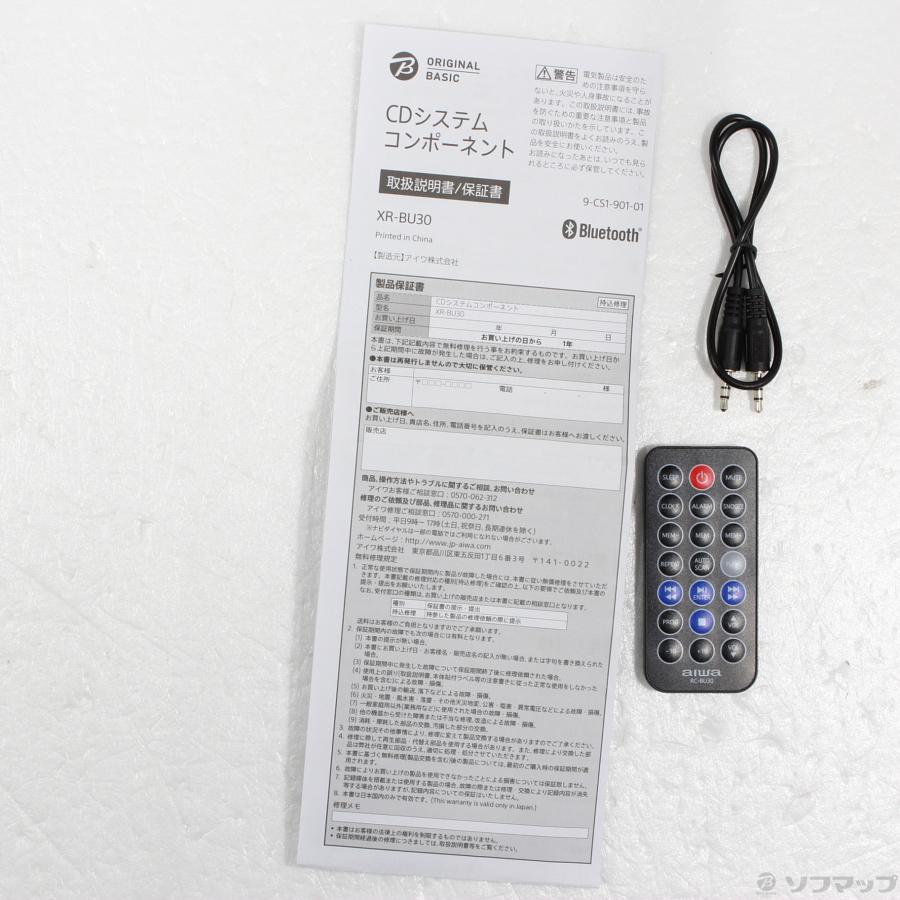 〔中古〕aiwa(アイワ)  〔展示品〕 XR-BU30W ホワイト |  | 05