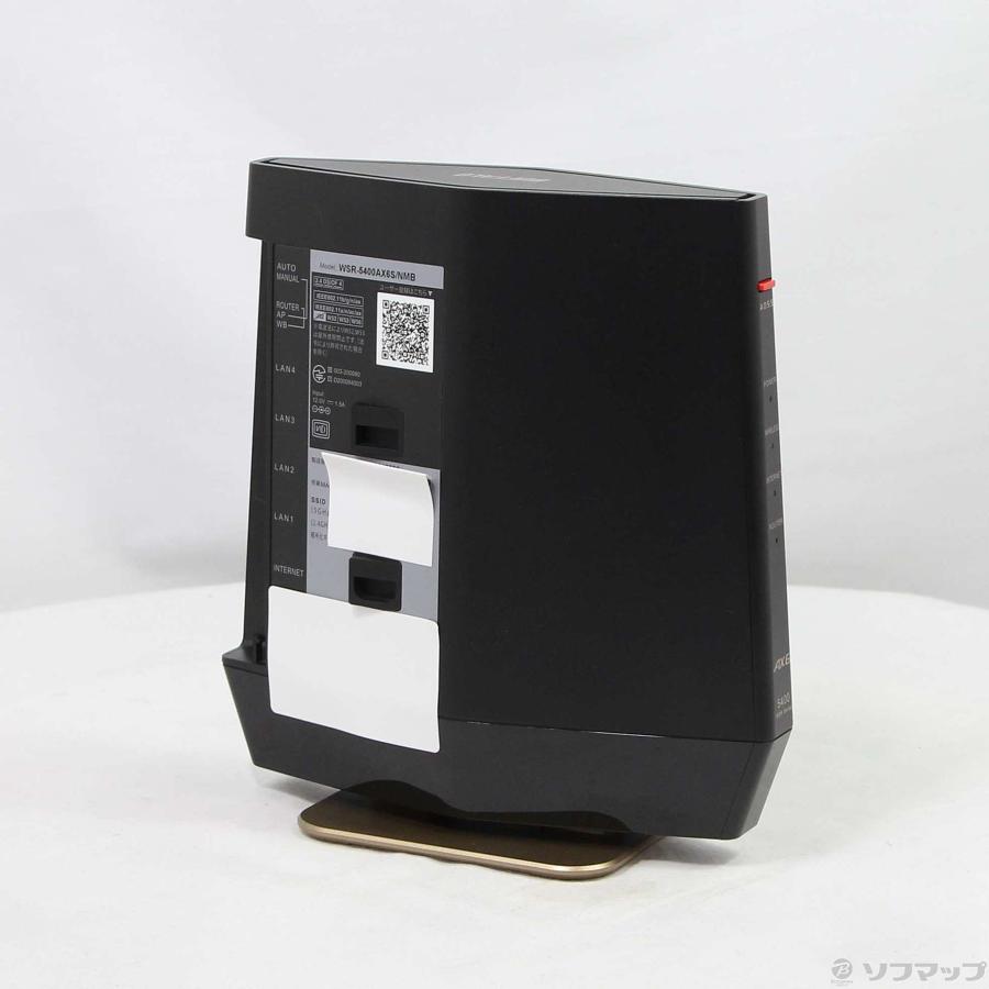 〔中古〕BUFFALO(バッファロー）  WSR-5400AX6S／NMB マットブラック | BUFFALO | 04