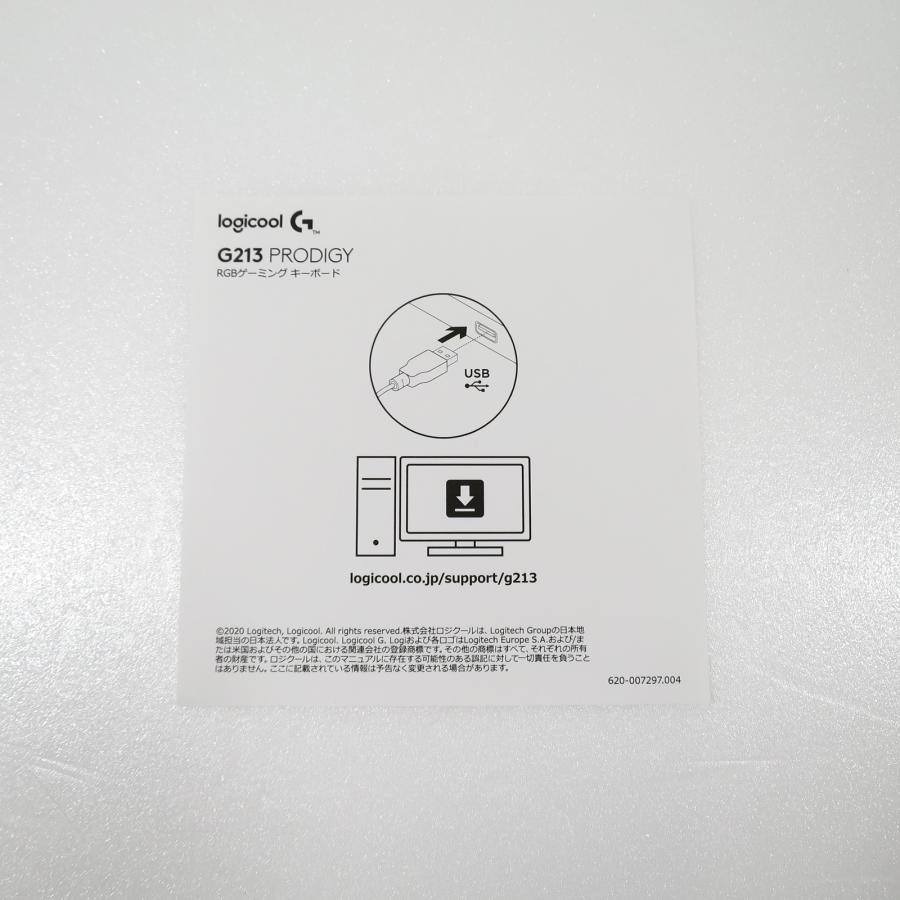 〔中古〕logicool(ロジクール)  G213 RGB ゲーミングキーボード G213r | logicool | 02