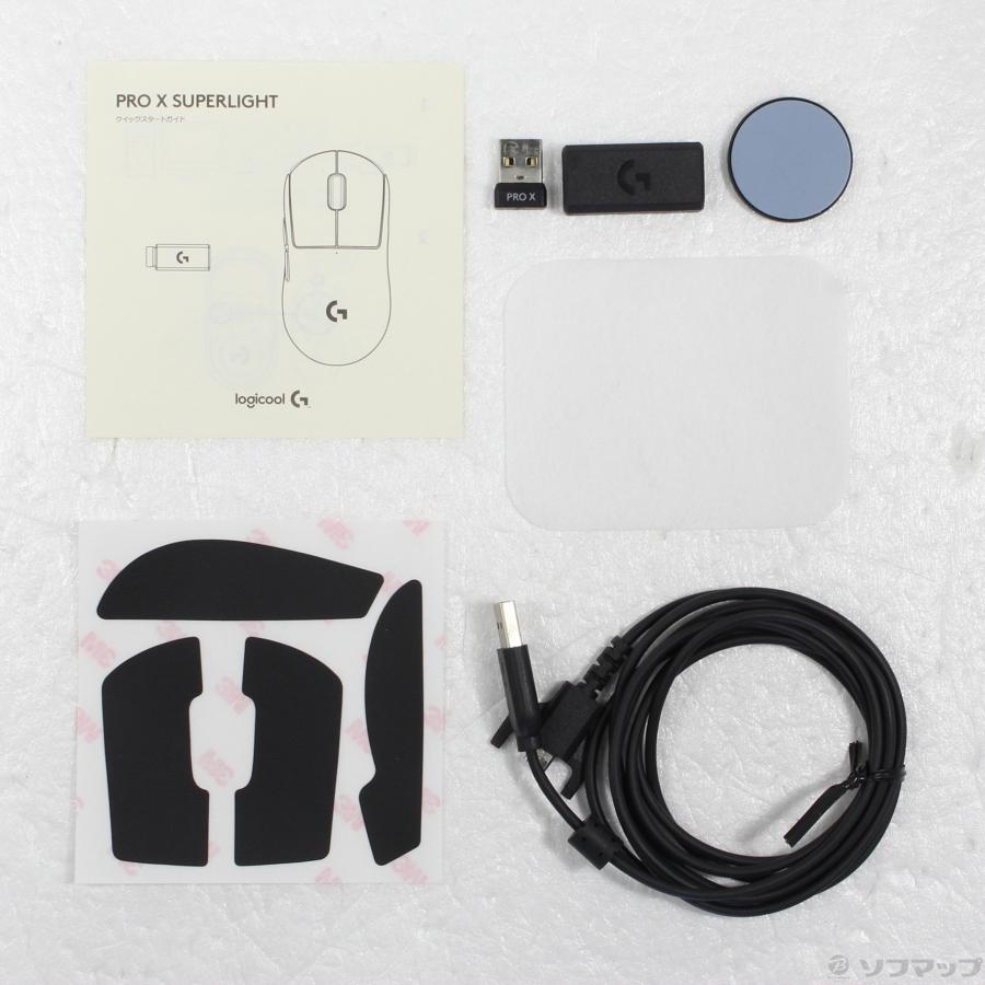 〔中古〕logicool(ロジクール)  PRO X SUPERLIGHT ブラック | logicool | 05