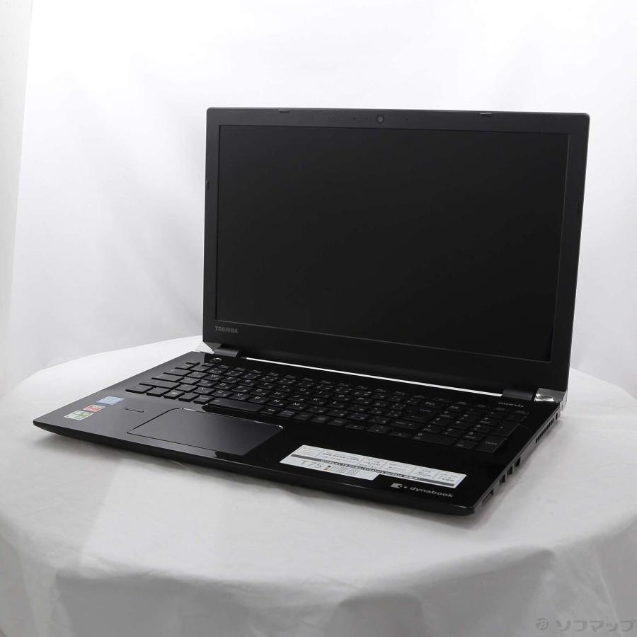 〔中古〕TOSHIBA(東芝)  格安安心パソコン dynabook T75／EB PT75EBP-BJA2 プレシャスブラック 〔Windows 10〕 | TOSHIBA | 01