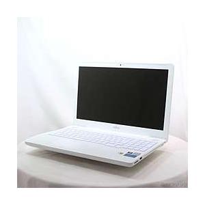 〔中古〕FUJITSU(富士通）  格安安心パソコン LIFEBOOK AH50／D2 FMVA50D2WP プレミアムホワイト 〔Windows 10〕 | 富士通