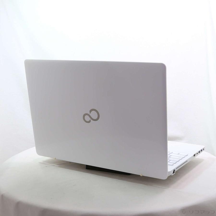 〔中古〕FUJITSU(富士通）  格安安心パソコン LIFEBOOK AH50／D2 FMVA50D2WP プレミアムホワイト 〔Windows 10〕 | 富士通 | 03