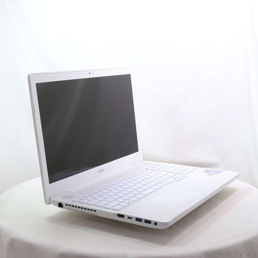 〔中古〕FUJITSU(富士通）  格安安心パソコン LIFEBOOK AH50／D2 FMVA50D2WP プレミアムホワイト 〔Windows 10〕 | 富士通 | 04