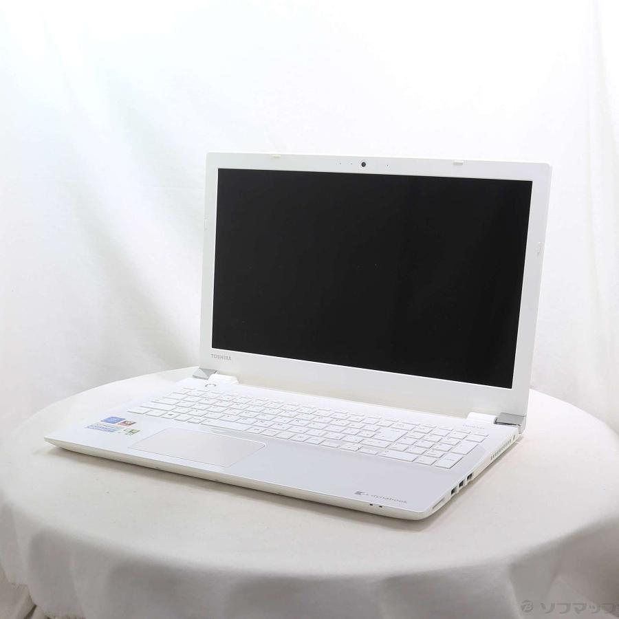 〔中古〕TOSHIBA(東芝)  格安安心パソコン dynabook T45／DW PT45DWP-SJA リュクスホワイト 〔Windows 10〕 | TOSHIBA | 01