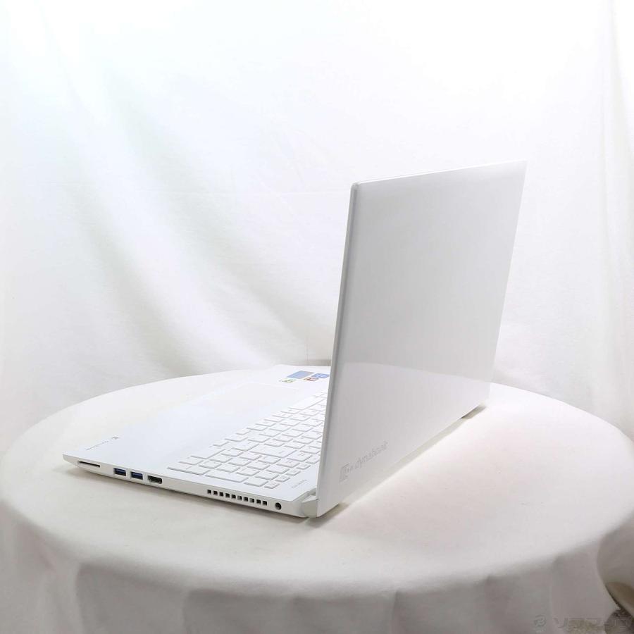 〔中古〕TOSHIBA(東芝)  格安安心パソコン dynabook T45／DW PT45DWP-SJA リュクスホワイト 〔Windows 10〕 | TOSHIBA | 02