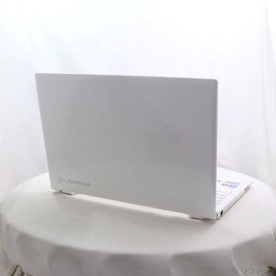 〔中古〕TOSHIBA(東芝)  格安安心パソコン dynabook T45／DW PT45DWP-SJA リュクスホワイト 〔Windows 10〕 | TOSHIBA | 03
