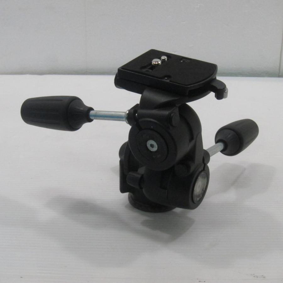 〔中古〕Manfrotto  〔展示品〕 808RC4 標準3ウェイ雲台 クイックリリースプレート付き | Manfrotto | 01