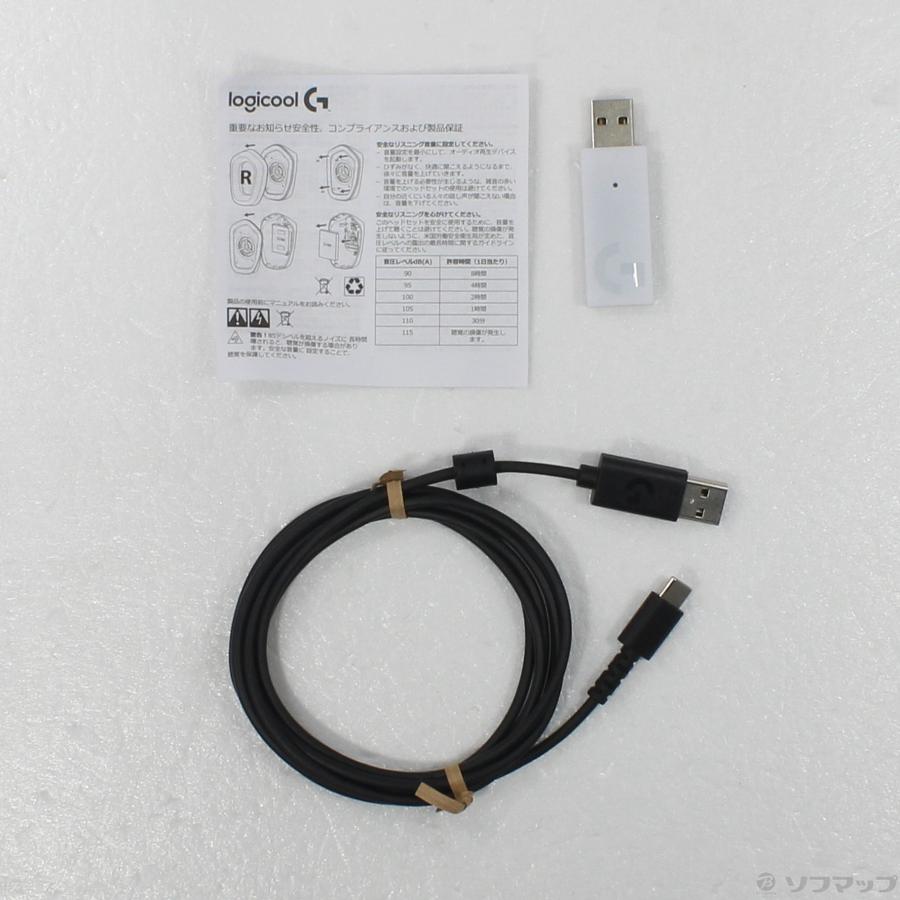 〔中古〕logicool(ロジクール)  〔展示品〕 Logicool G733 LIGHTSPEED Wireless RGB Gaming Headset ホワイト G733-WHr | logicool | 05