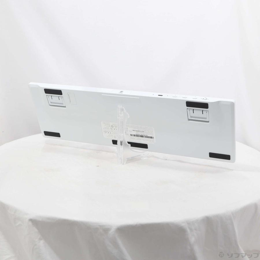 〔中古〕RAZER(レイザー)  DeathStalker V2 Pro White Edition Clicky Optical Switch RZ03-04363500-R3M1 紫軸 | Razer | 03