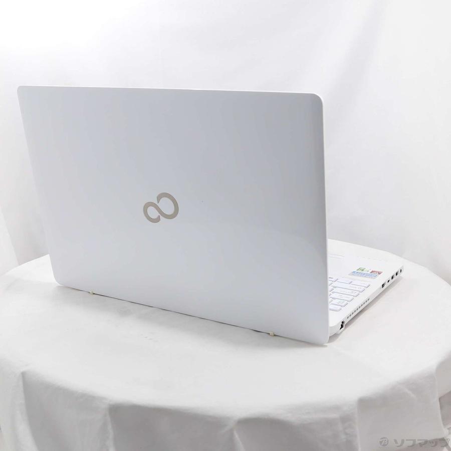 〔中古〕FUJITSU(富士通）  格安安心パソコン LIFEBOOK AH50／C2 FMVA50C2WP プレミアムホワイト 〔Windows 10〕 | 富士通 | 03