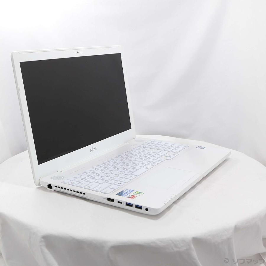 〔中古〕FUJITSU(富士通）  格安安心パソコン LIFEBOOK AH50／C2 FMVA50C2WP プレミアムホワイト 〔Windows 10〕 | 富士通 | 04