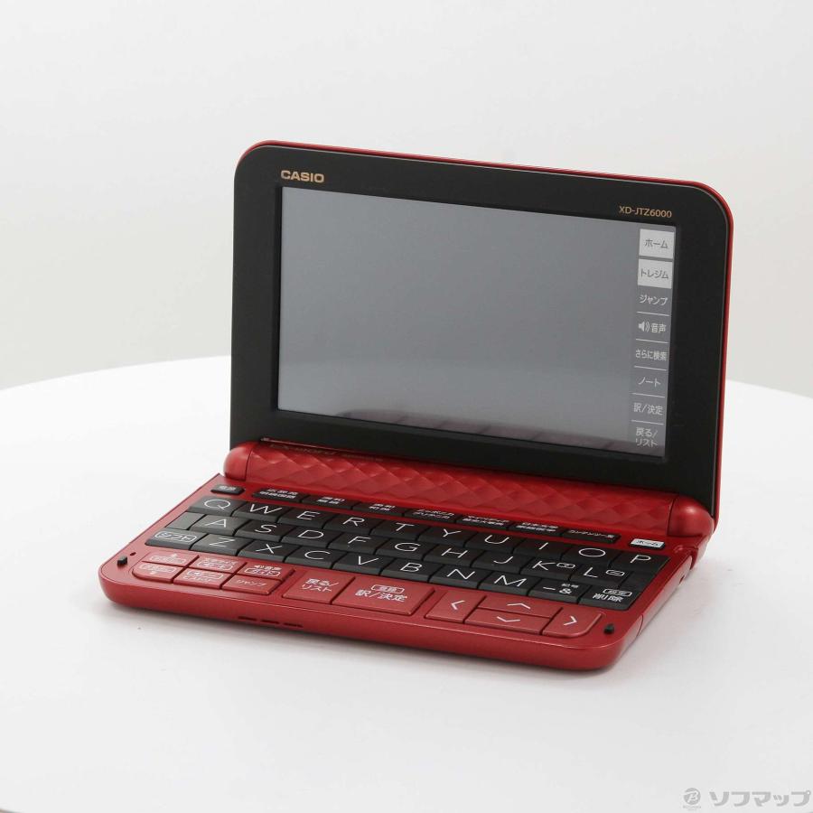 〔中古〕CASIO(カシオ)  XD-JTZ6000 レッド | CASIO | 01