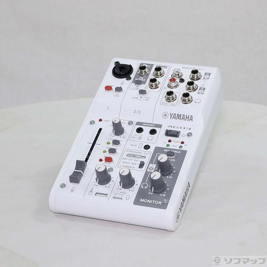 〔中古〕YAMAHA(ヤマハ)  AG03MK2 ホワイト | YAMAHA | 01