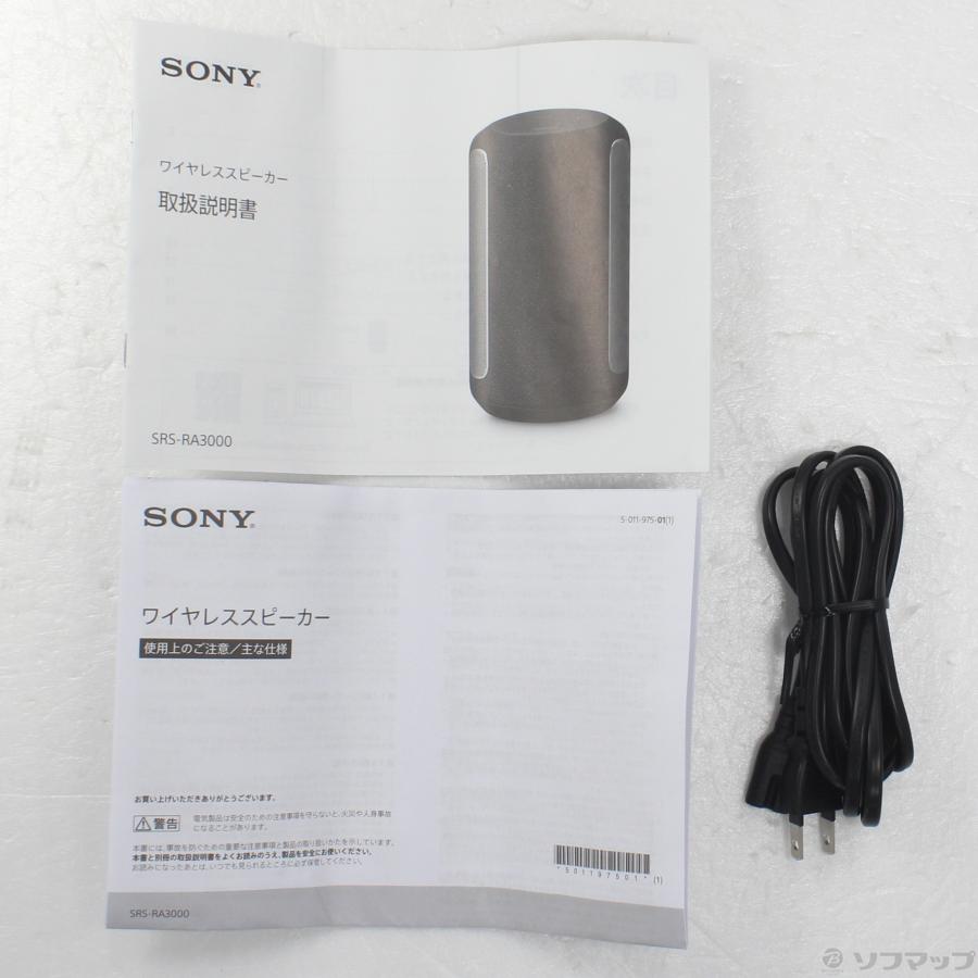 〔中古〕SONY(ソニー)  〔展示品〕 SRS-RA3000 B ブラック | SONY | 05