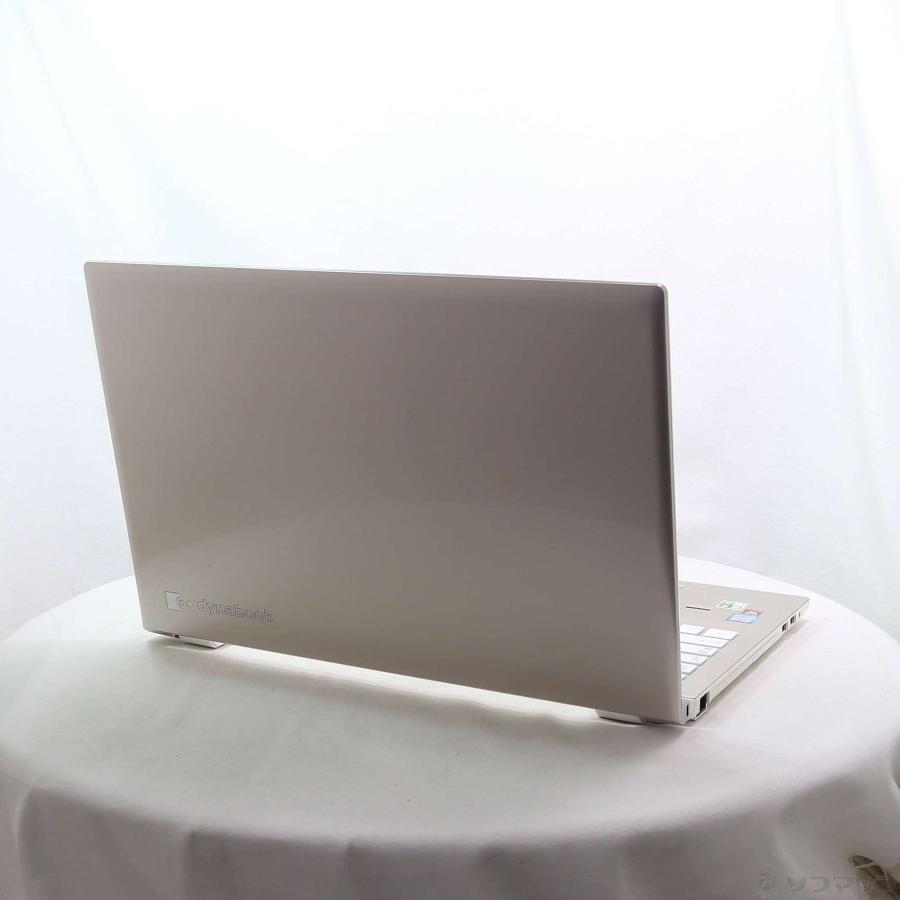 〔中古〕TOSHIBA(東芝)  格安安心パソコン dynabook AZ65／E PAZ65EG-BJC サテンゴールド 〔Windows 10〕 | TOSHIBA | 03