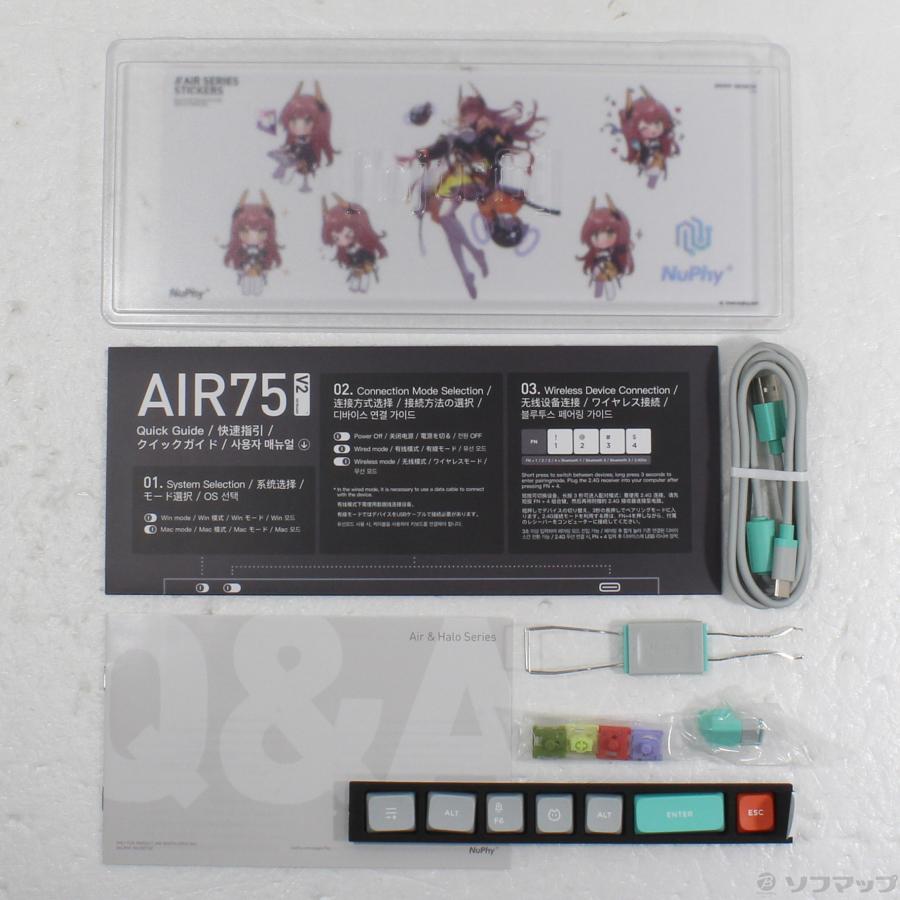 〔中古〕NUPHY  Air75 V2 Cowberry 英語配列 ホワイト wa75v2c |  | 05