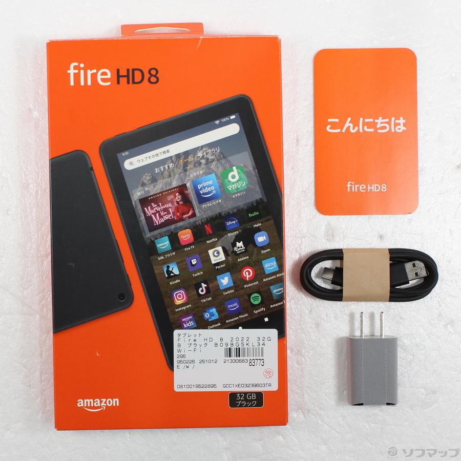 〔中古〕Amazon(アマゾン)  Fire HD 8 2022 32GB ブラック B09BG5KL34 Wi-Fi |  | 05