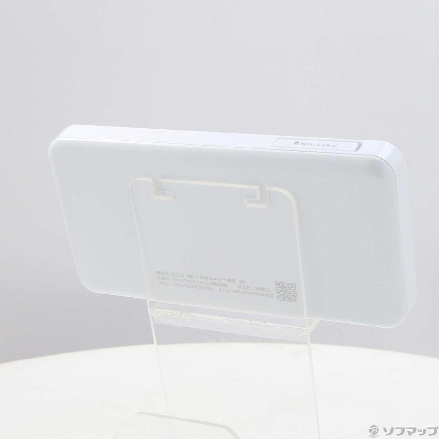 〔中古〕NEC(エヌイーシー)  Speed Wi-Fi 5G X12 NAR03 アイスホワイト SIMフリー |  | 03