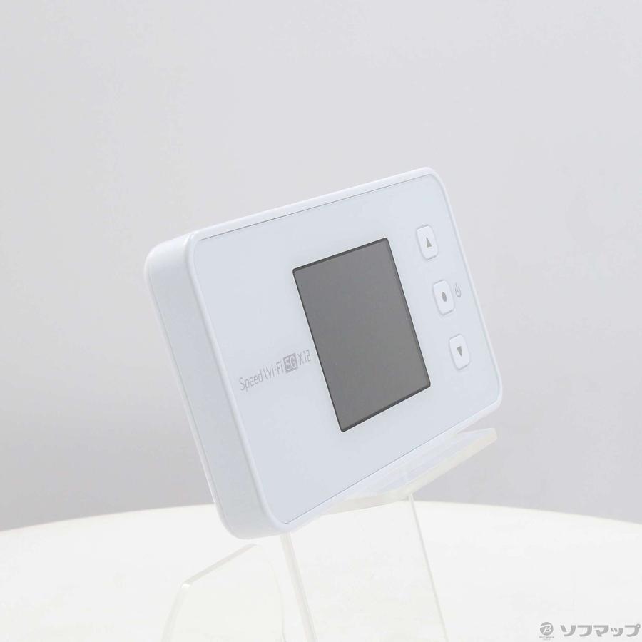 〔中古〕NEC(エヌイーシー)  Speed Wi-Fi 5G X12 NAR03 アイスホワイト SIMフリー |  | 04
