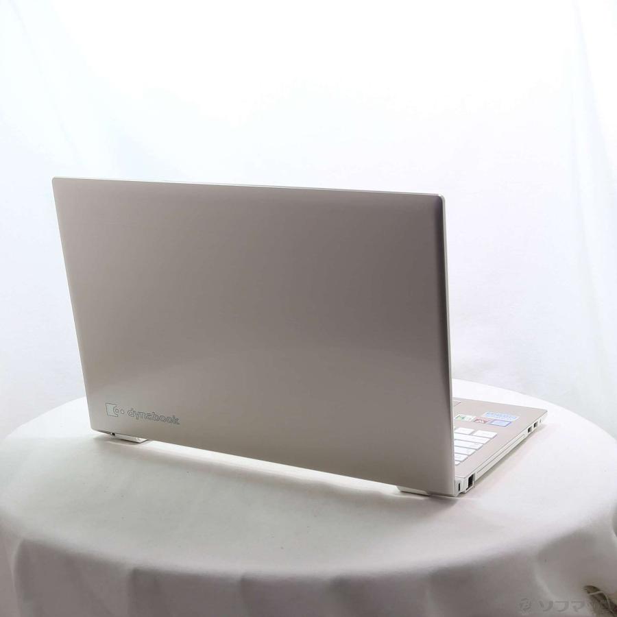 〔中古〕TOSHIBA(東芝)  格安安心パソコン dynabook T65／DG PT65DGP-RJA サテンゴールド 〔Windows 10〕 | TOSHIBA | 03