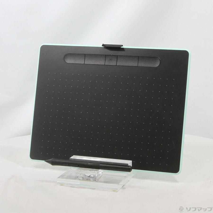 〔中古〕WACOM(ワコム)  〔展示品〕 Intuos Medium ワイヤレス CTL-6100WL／E0 ピスタチオグリーン | wacom | 01