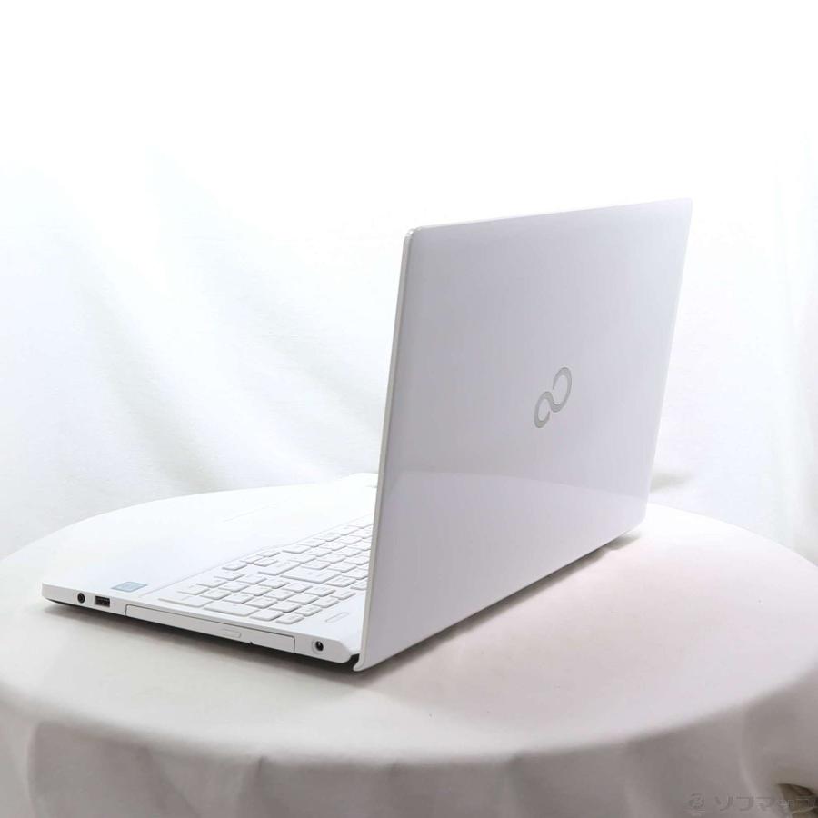 〔中古〕FUJITSU(富士通）  格安安心パソコン LIFEBOOK AH47／U FMVA47UWC アーバンホワイト 〔Windows 10〕 | 富士通 | 02