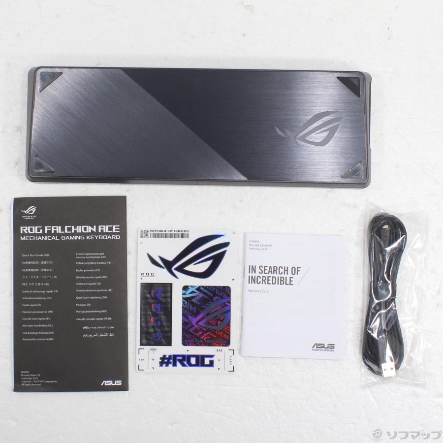 〔中古〕ASUS(エイスース)  〔展示品〕 ROG Falchion Ace Black | ASUS | 05