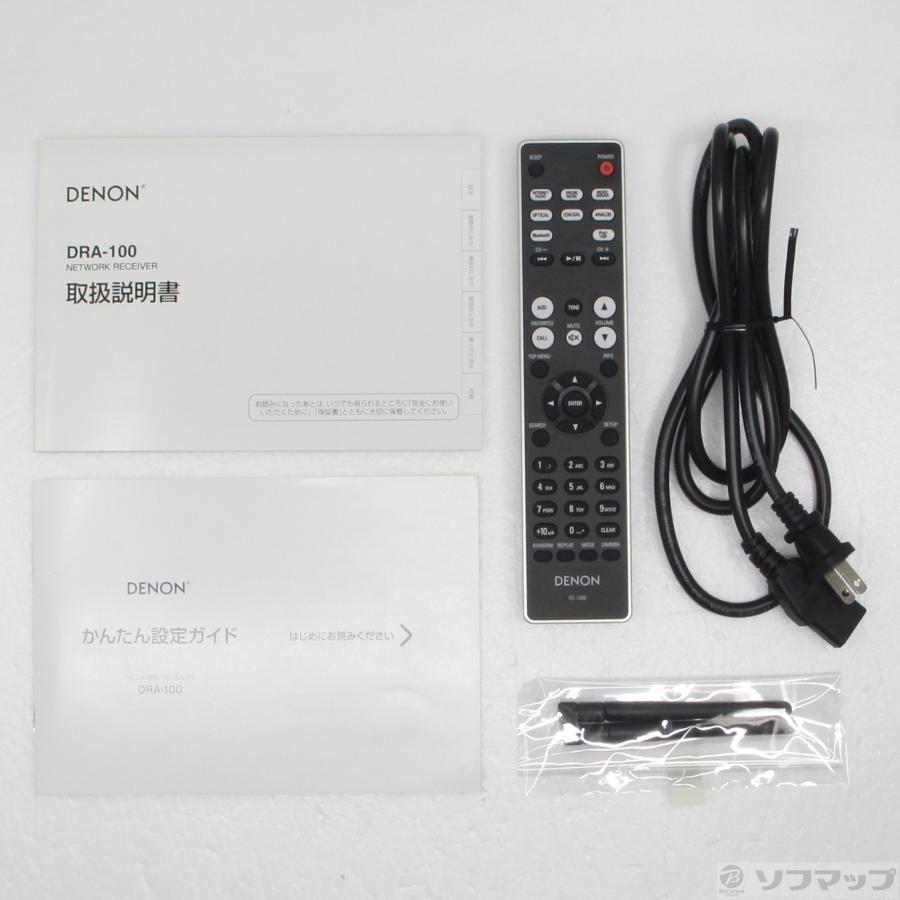 〔中古〕DENON(デノン)  DRA-100-SP プレミアムシルバー Hi-Fiネットワークレシーバー | DENON | 05