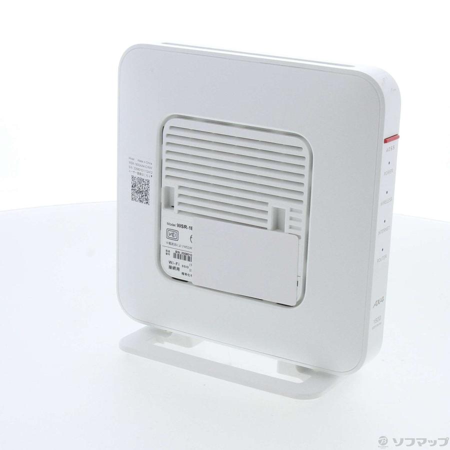 〔中古〕BUFFALO(バッファロー）  WSR-1800AX4-WH ホワイト | BUFFALO | 04